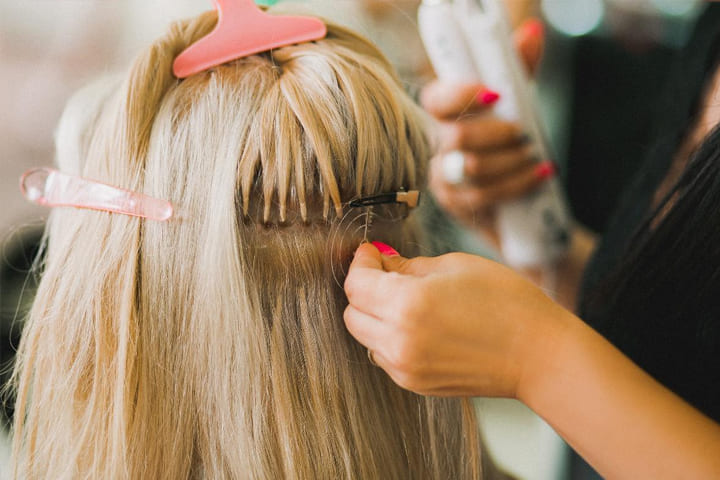 Наращивание волос